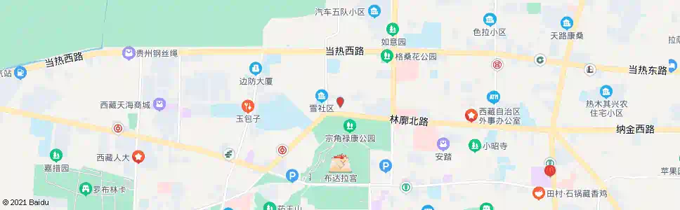 拉萨政协小区站_公交站地图_拉萨公交_妙搜公交查询2025