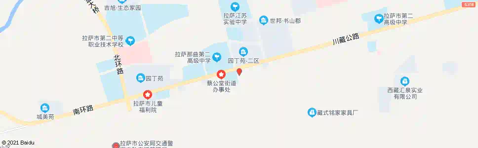 拉萨朗杰林站_公交站地图_拉萨公交_妙搜公交查询2025