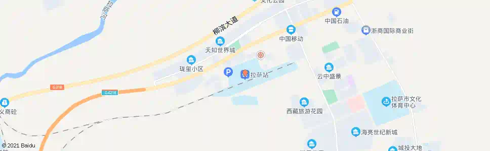 拉萨通站站_公交站地图_拉萨公交_妙搜公交查询2025