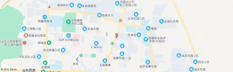 拉萨扎基寺路口_公交站地图_拉萨公交_妙搜公交查询2025