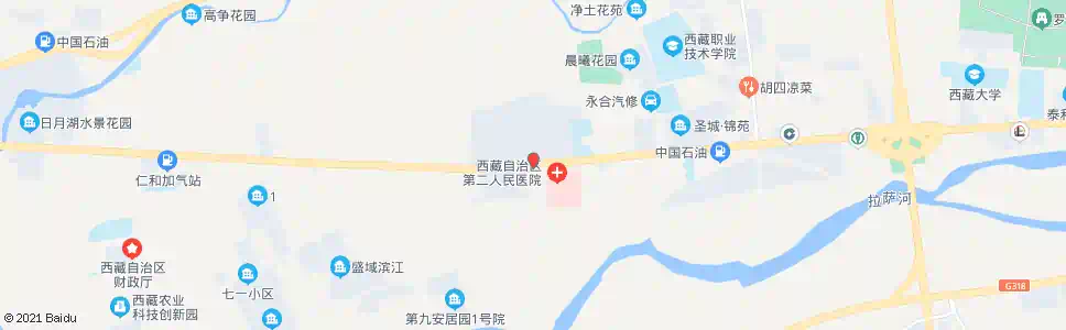拉萨格桑林卡站_公交站地图_拉萨公交_妙搜公交查询2025