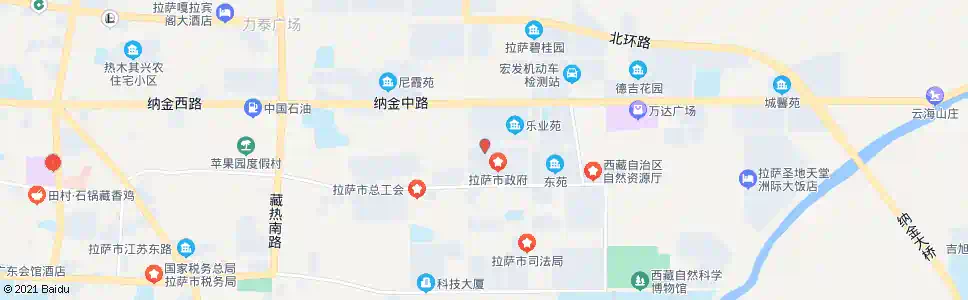 拉萨市民服务中心_公交站地图_拉萨公交_妙搜公交查询2025