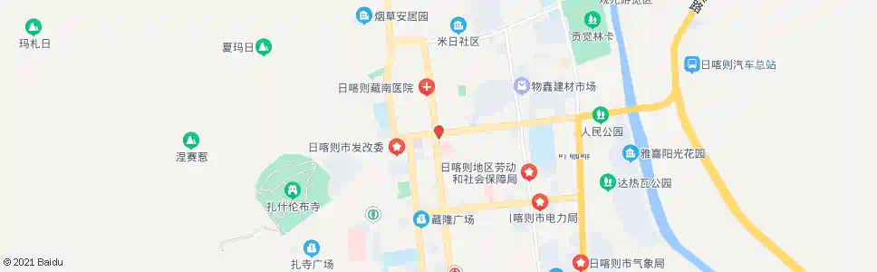 日喀则地区农行_公交站地图_日喀则公交_妙搜公交查询2025