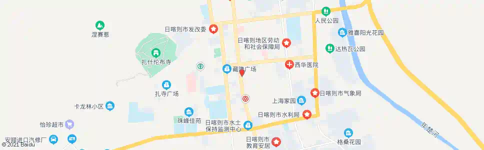 日喀则永康药房对面_公交站地图_日喀则公交_妙搜公交查询2025