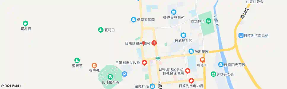 日喀则教武场_公交站地图_日喀则公交_妙搜公交查询2025