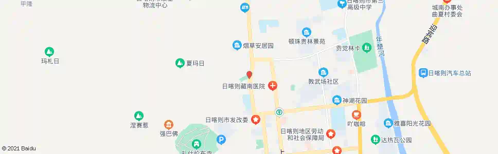 日喀则远大诊所_公交站地图_日喀则公交_妙搜公交查询2025
