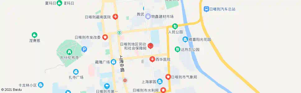 日喀则劳动教养所_公交站地图_日喀则公交_妙搜公交查询2025