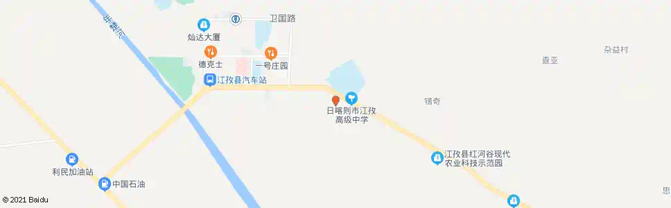 日喀则农科所路口_公交站地图_日喀则公交_妙搜公交查询2025