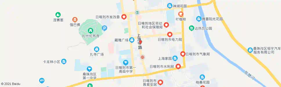 日喀则永康药房_公交站地图_日喀则公交_妙搜公交查询2025