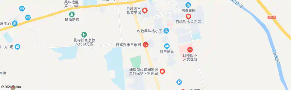 日喀则气象局_公交站地图_日喀则公交_妙搜公交查询2025