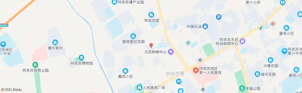 阿克苏北大街_公交站地图_阿克苏公交_妙搜公交查询2025