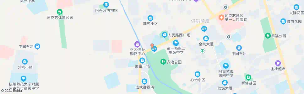 阿克苏西大街_公交站地图_阿克苏公交_妙搜公交查询2025