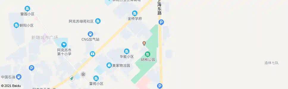 阿克苏天山北路(南行)_公交站地图_阿克苏公交_妙搜公交查询2025