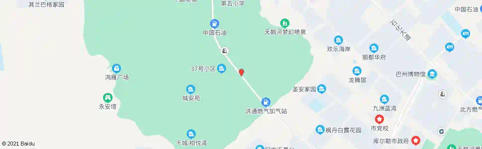 巴音郭楞中恰其二队_公交站地图_巴音郭楞公交_妙搜公交查询2025
