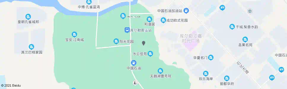 巴音郭楞团结体育场_公交站地图_巴音郭楞公交_妙搜公交查询2025