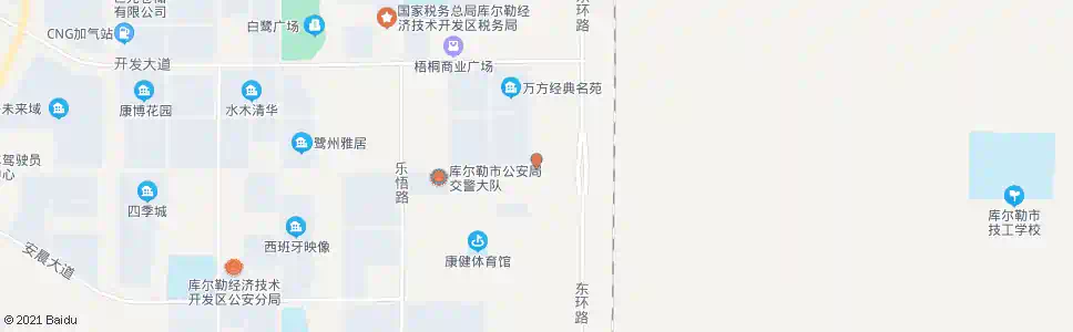 巴音郭楞开发区中心调度枢纽站_公交站地图_巴音郭楞公交_妙搜公交查询2025