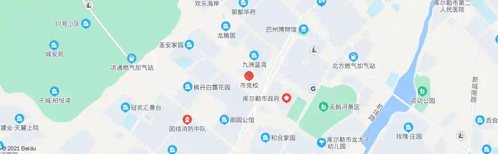 巴音郭楞市党校_公交站地图_巴音郭楞公交_妙搜公交查询2025