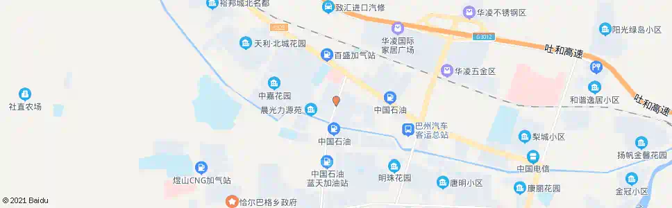 巴音郭楞七队小区_公交站地图_巴音郭楞公交_妙搜公交查询2025