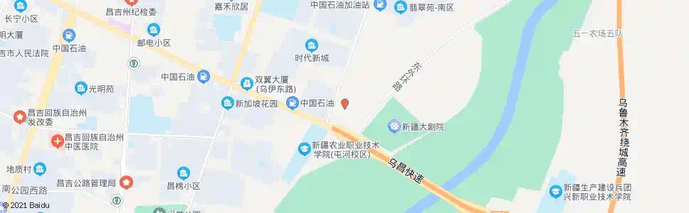 昌吉部队农场_公交站地图_昌吉公交_妙搜公交查询2025