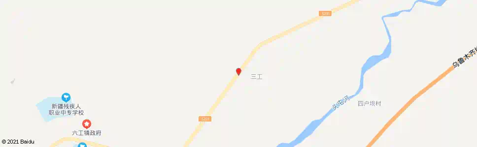 昌吉三工二队_公交站地图_昌吉公交_妙搜公交查询2025