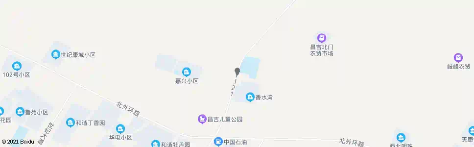昌吉哈中_公交站地图_昌吉公交_妙搜公交查询2025