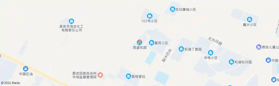 昌吉昌盛花园_公交站地图_昌吉公交_妙搜公交查询2025