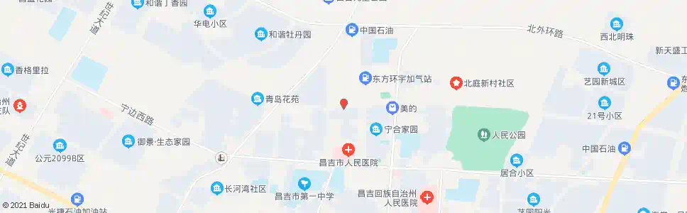 昌吉本地寺_公交站地图_昌吉公交_妙搜公交查询2025