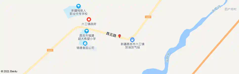 昌吉三工大队_公交站地图_昌吉公交_妙搜公交查询2025