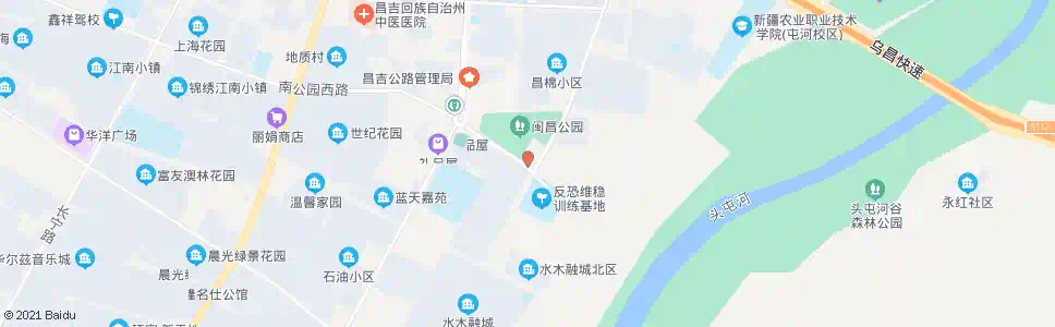 昌吉农机校_公交站地图_昌吉公交_妙搜公交查询2025