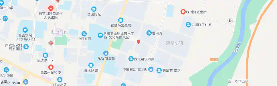 昌吉君悦海棠_公交站地图_昌吉公交_妙搜公交查询2025