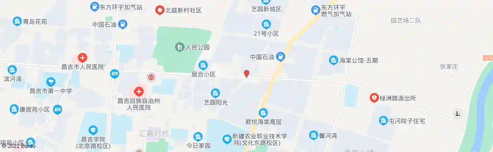 昌吉净化路口下站_公交站地图_昌吉公交_妙搜公交查询2025