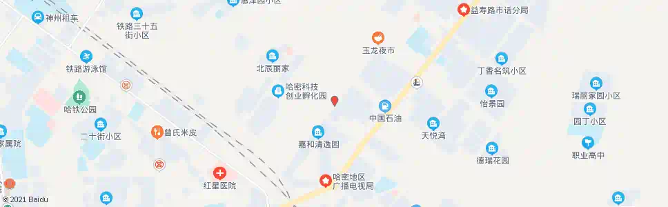 哈密安全路_公交站地图_哈密公交_妙搜公交查询2025