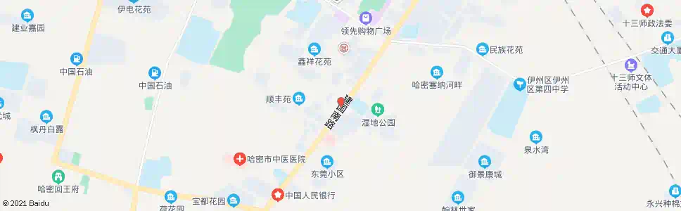 哈密交警大队_公交站地图_哈密公交_妙搜公交查询2025