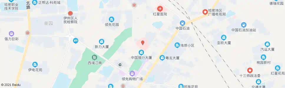 哈密地区医院_公交站地图_哈密公交_妙搜公交查询2025