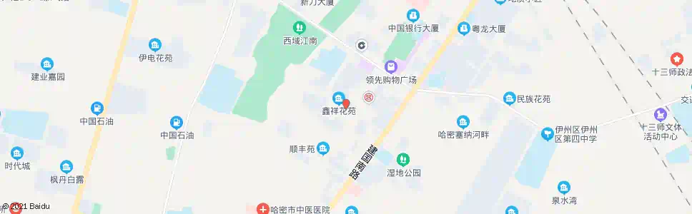 哈密小十字_公交站地图_哈密公交_妙搜公交查询2025