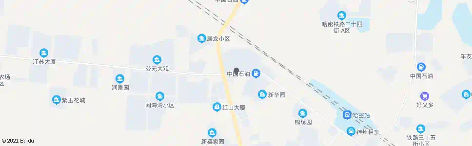 哈密八一路口_公交站地图_哈密公交_妙搜公交查询2025