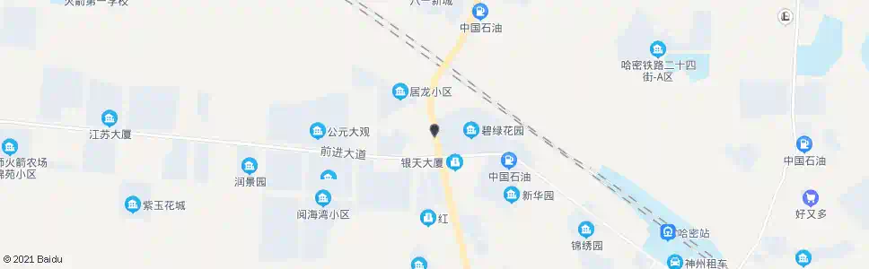 哈密八一路_公交站地图_哈密公交_妙搜公交查询2025