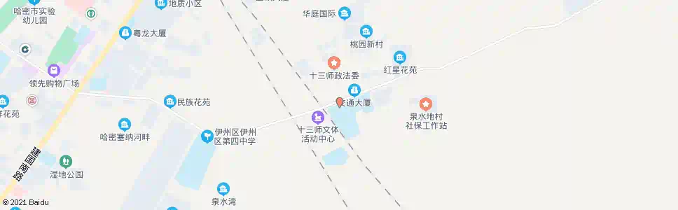 哈密红星中学_公交站地图_哈密公交_妙搜公交查询2025