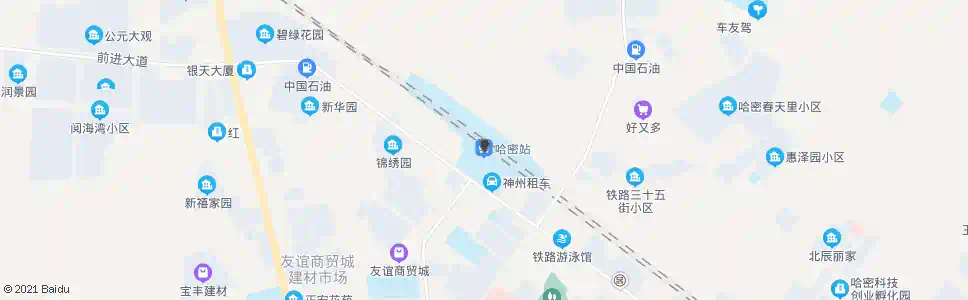 哈密农校_公交站地图_哈密公交_妙搜公交查询2025