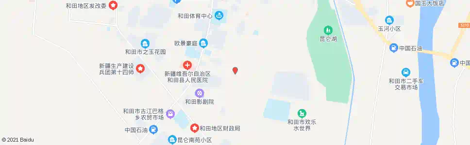 和田自来水公司_公交站地图_和田公交_妙搜公交查询2025