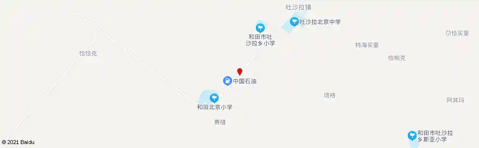和田十七大队_公交站地图_和田公交_妙搜公交查询2025