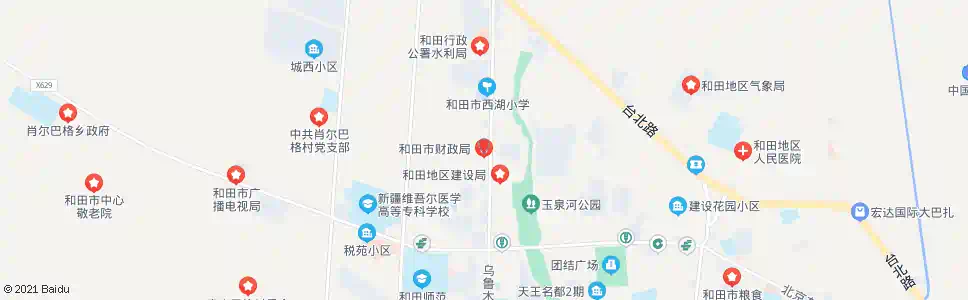 和田财政局_公交站地图_和田公交_妙搜公交查询2025