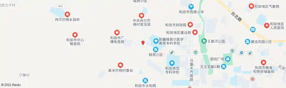 和田财校_公交站地图_和田公交_妙搜公交查询2025