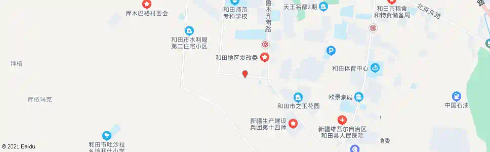 和田民政局家属院_公交站地图_和田公交_妙搜公交查询2025