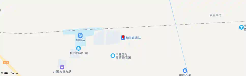 和田客运站_公交站地图_和田公交_妙搜公交查询2025