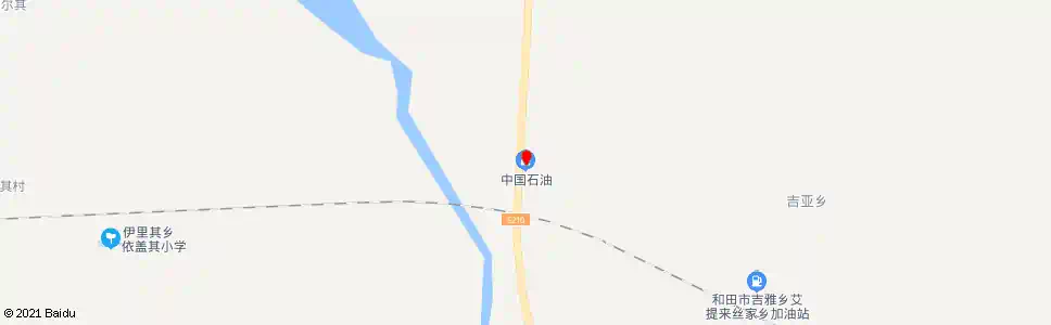 和田加油站(吐沙拉乡)_公交站地图_和田公交_妙搜公交查询2025
