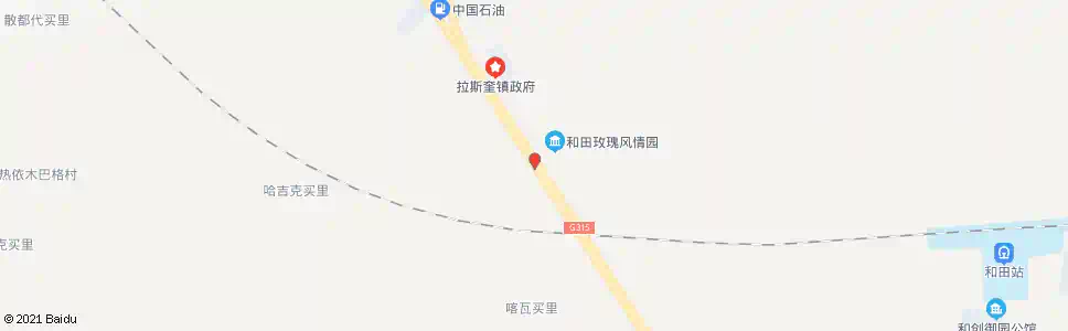 和田玫瑰风情园_公交站地图_和田公交_妙搜公交查询2025