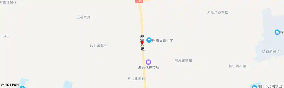 喀什巴合热克_公交站地图_喀什公交_妙搜公交查询2025