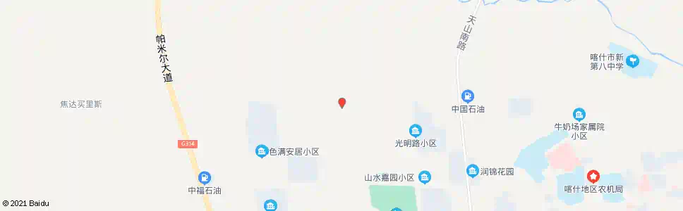 喀什色满乡中学_公交站地图_喀什公交_妙搜公交查询2025