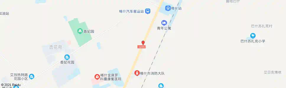 喀什煤厂_公交站地图_喀什公交_妙搜公交查询2025